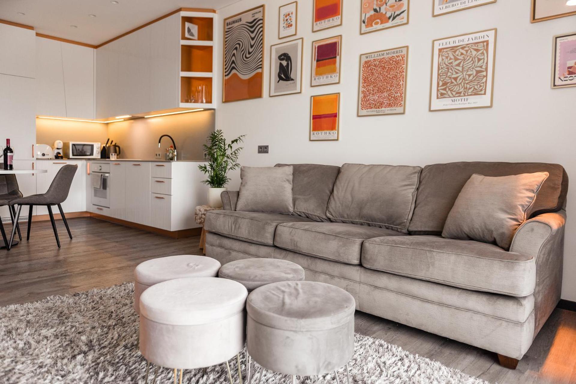 Bright Kaunas Apartment With Castle View Extérieur photo