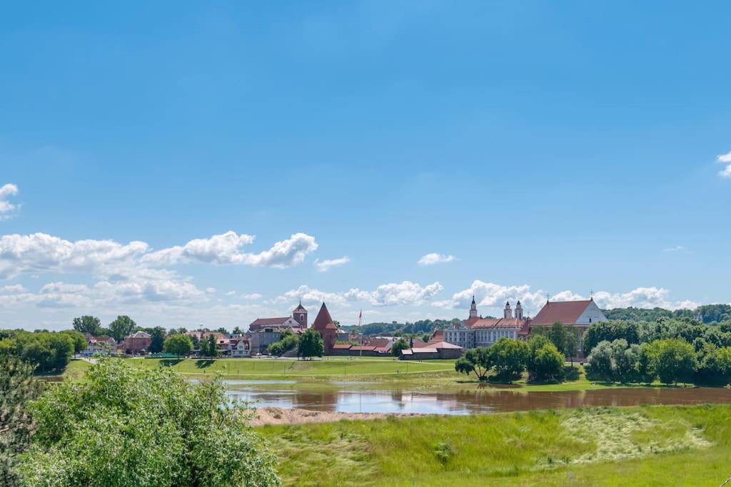 Bright Kaunas Apartment With Castle View Extérieur photo