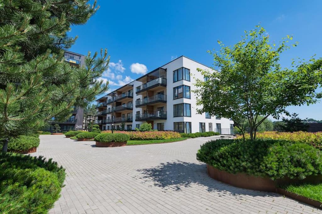 Bright Kaunas Apartment With Castle View Extérieur photo