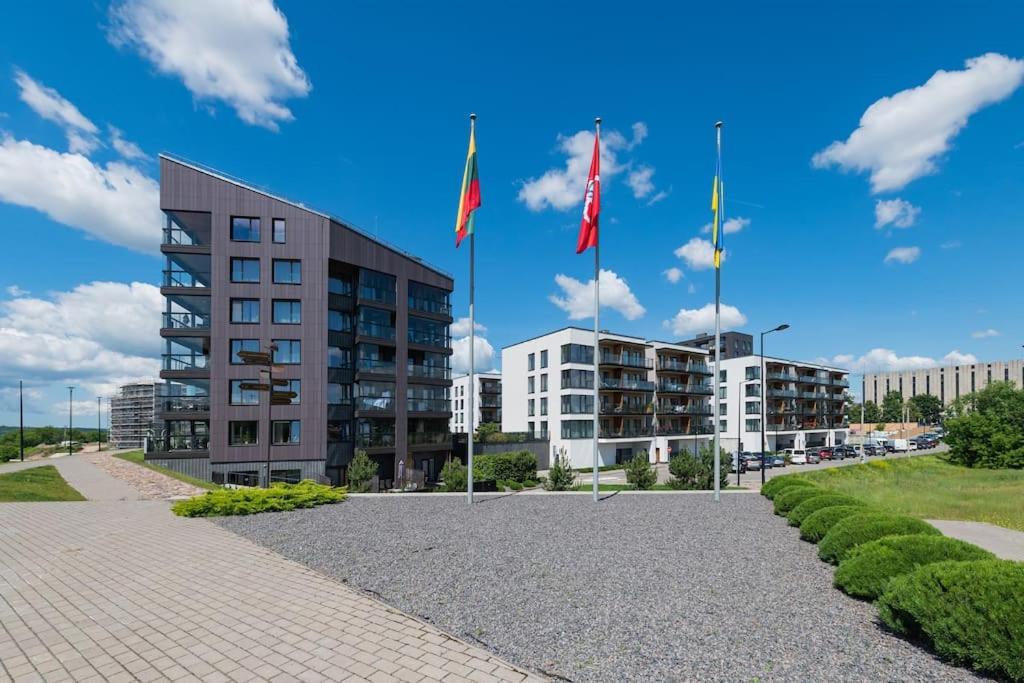 Bright Kaunas Apartment With Castle View Extérieur photo